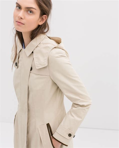 petite trench coat zara.